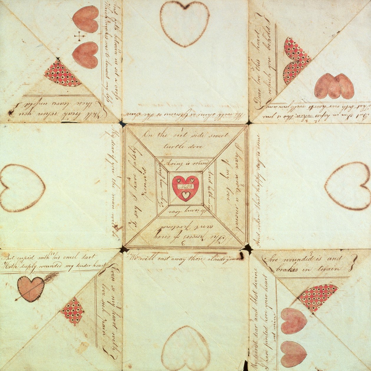 Matters Valentine, c.1760 av American School