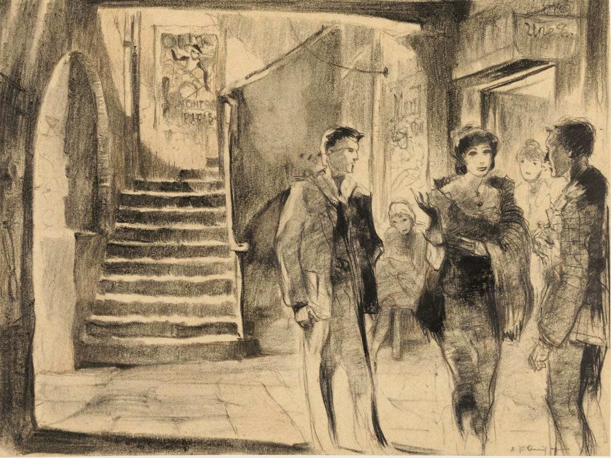 Storyboard från "An American in Paris" av American School