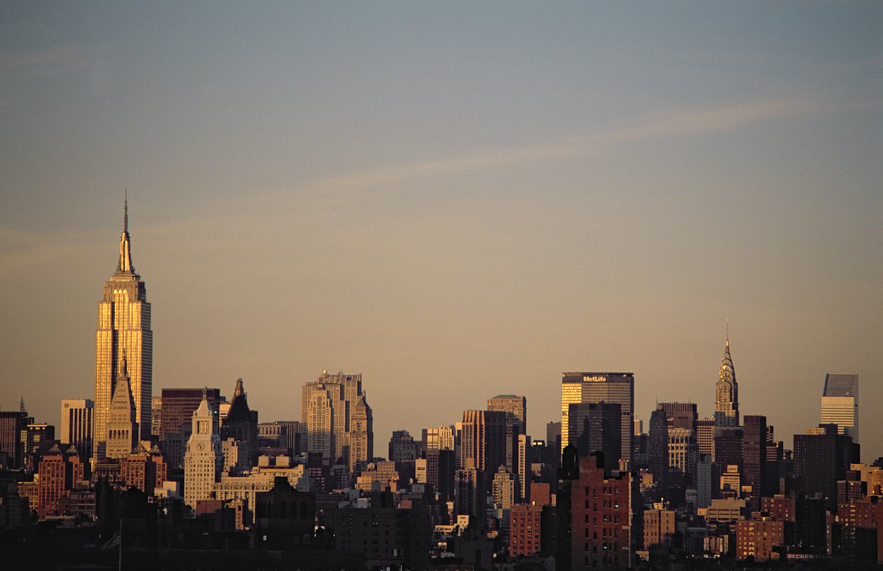 Manhattans skyline av American School