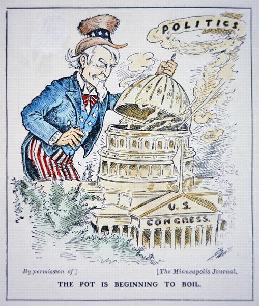 "Grytan börjar koka" av American School