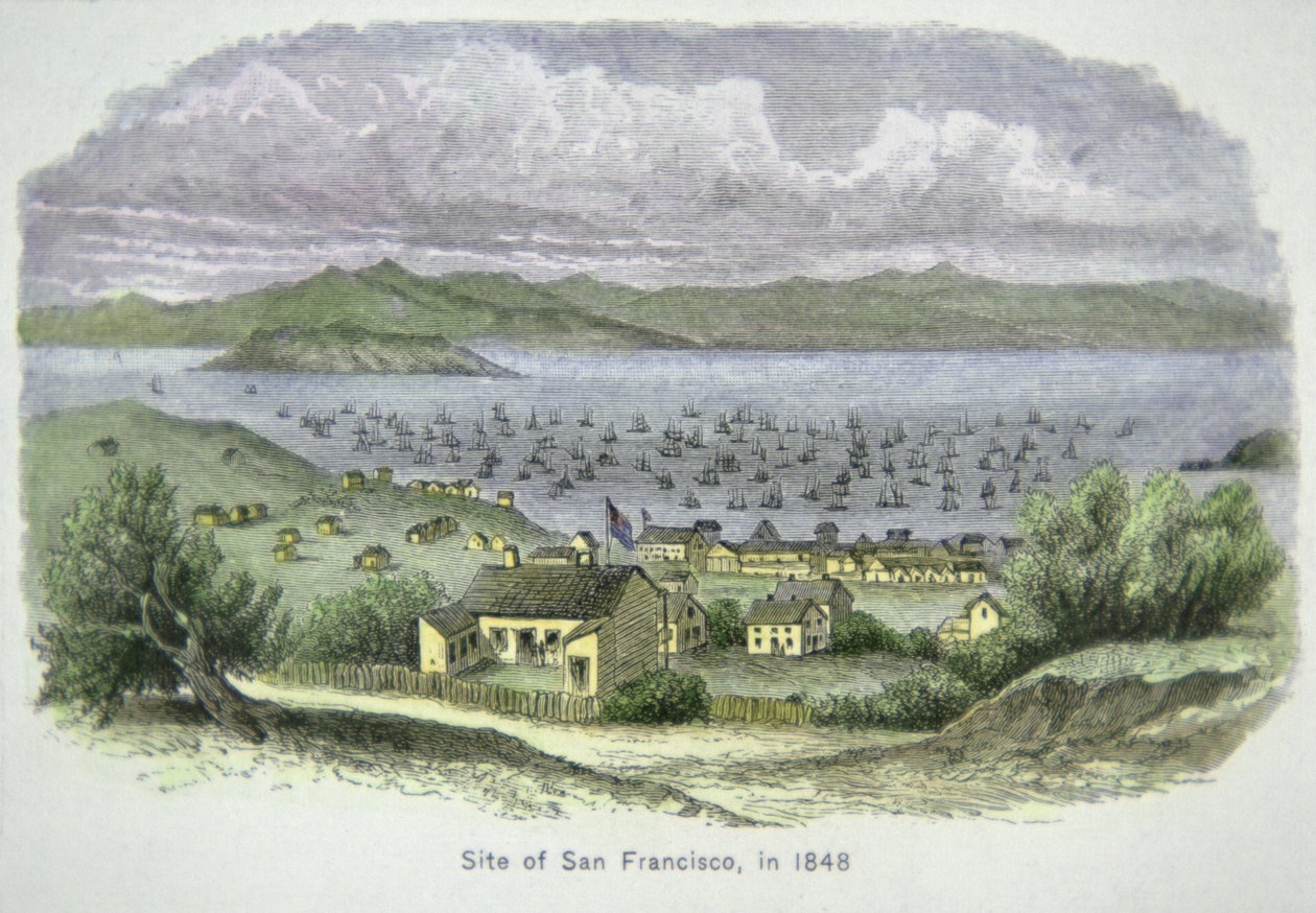 Utsikt över San Francisco av American School