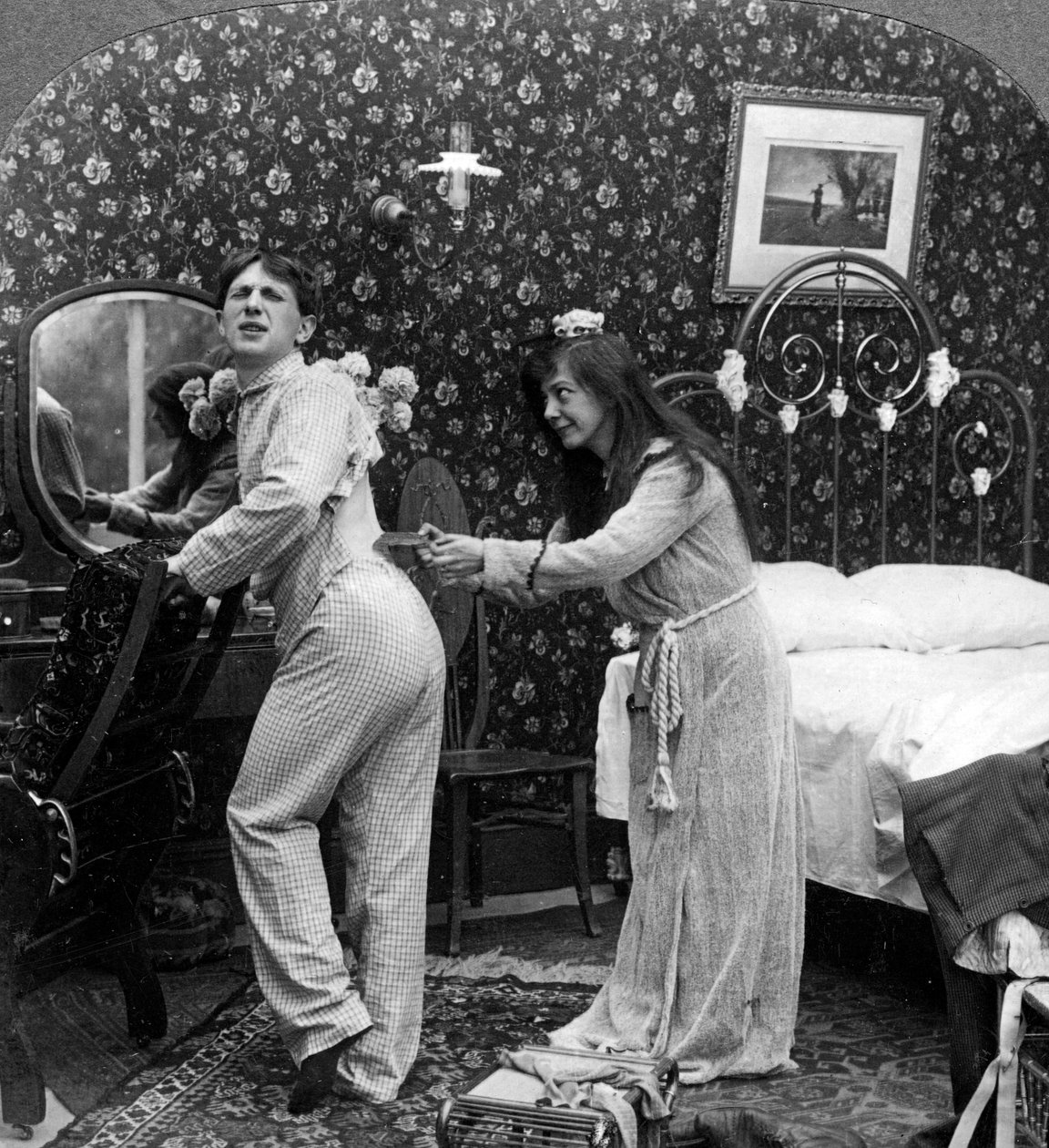 Mord! Molly, var lätt. av American Stereoscopic Company