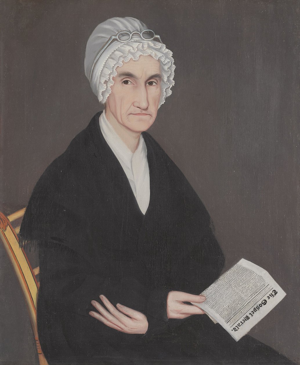 Mrs. Reuben Allerton (Lois Atherton) av Ammi Phillips
