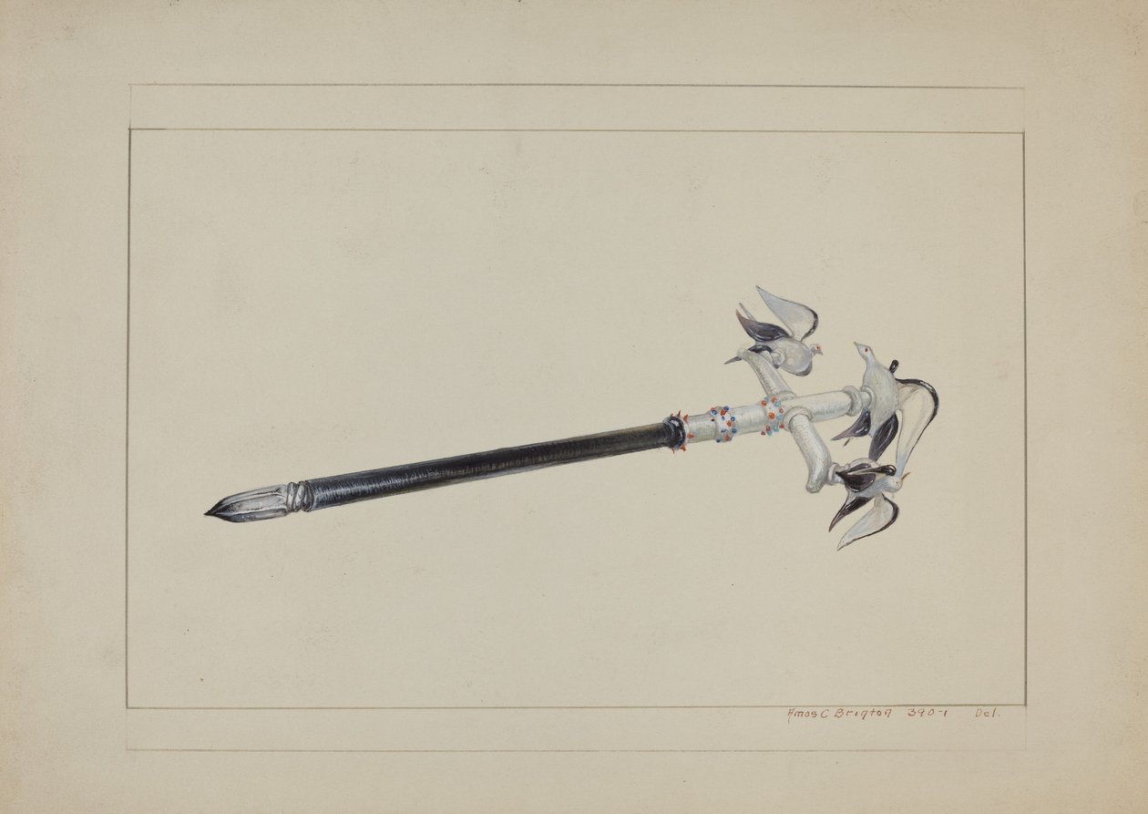 Penna i glas av Amos C. Brinton