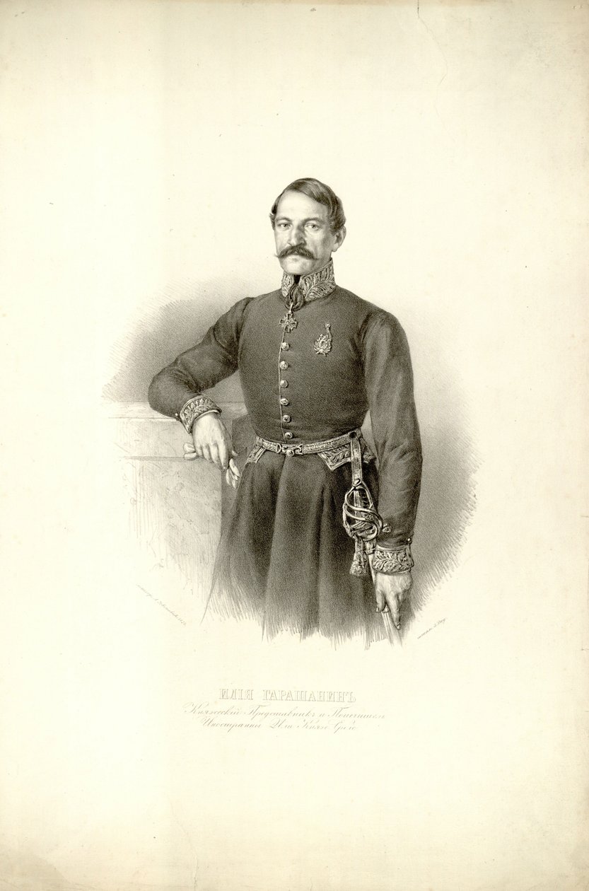Ilija Garasanin av Anastas Jovanović