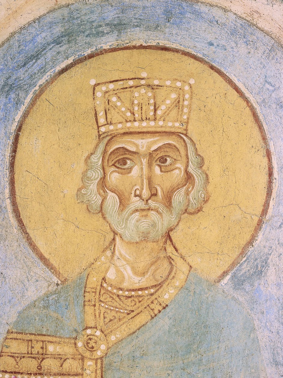Kung David, 1100-talet av Ancient Russian frescos