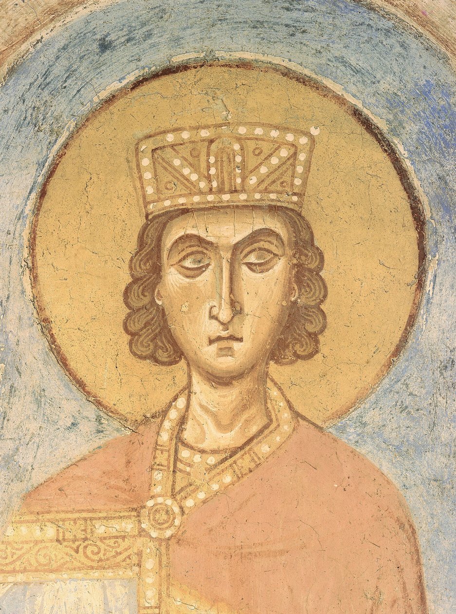 Kung Salomo, 1100-talet av Ancient Russian frescos