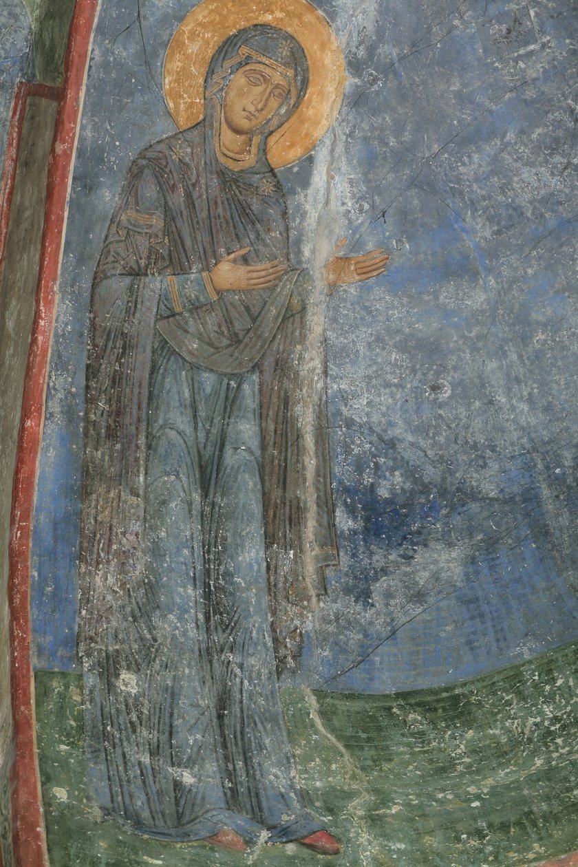 Jungfrun, 1100-talet av Ancient Russian frescos