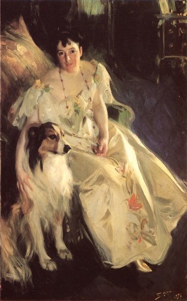 Mrs Bacon av Anders Leonard Zorn
