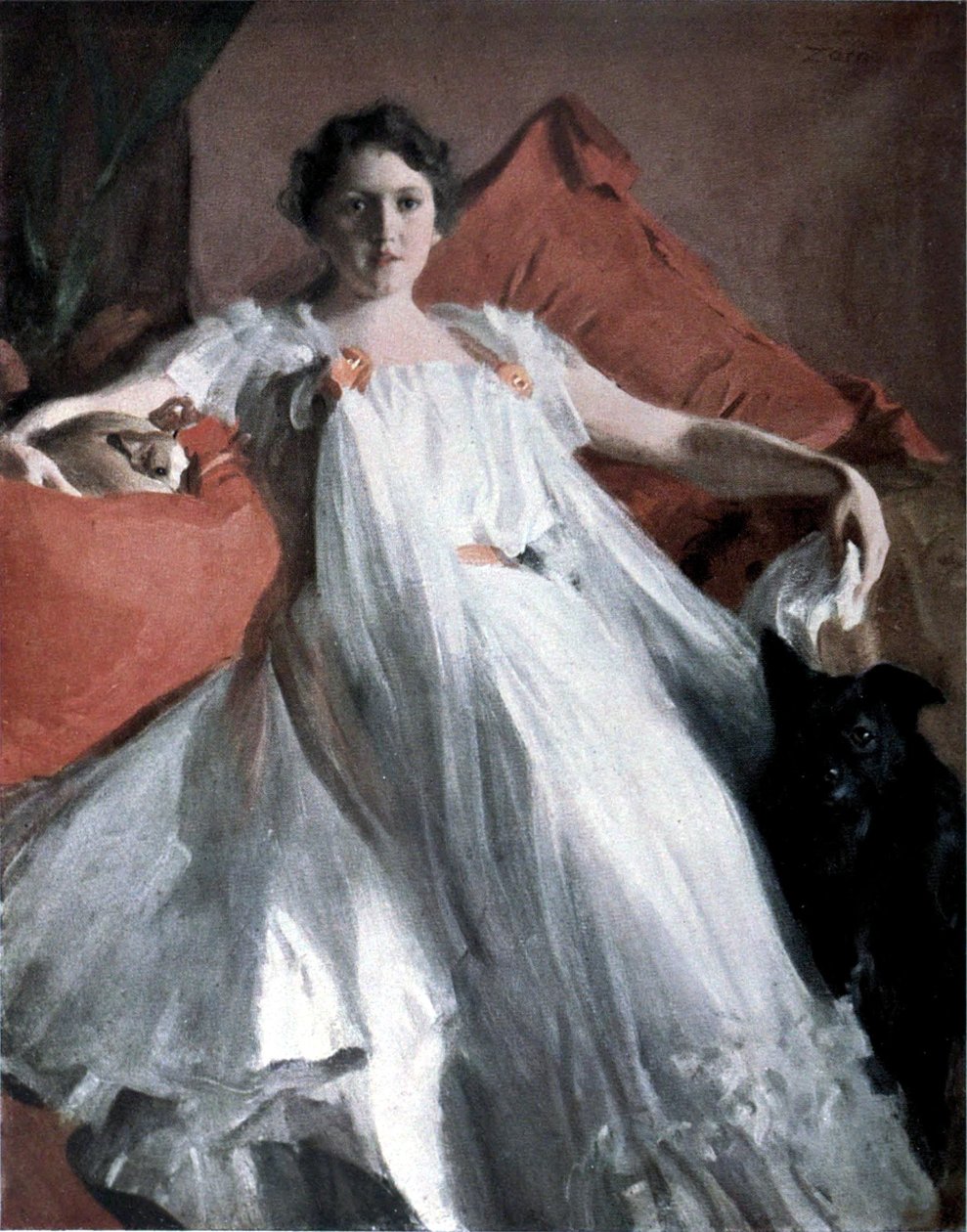 Portrait de Mme Ashley av Anders Leonard Zorn