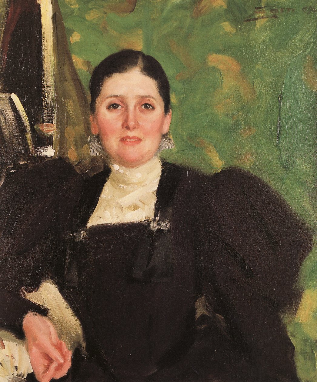 Portrait of Martha Marckwald av Anders Leonard Zorn