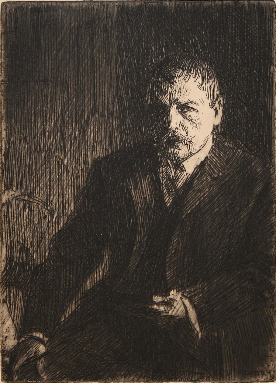 Selfportrait av Anders Leonard Zorn