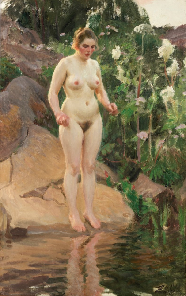 Skärgårdsblomster av Anders Leonard Zorn