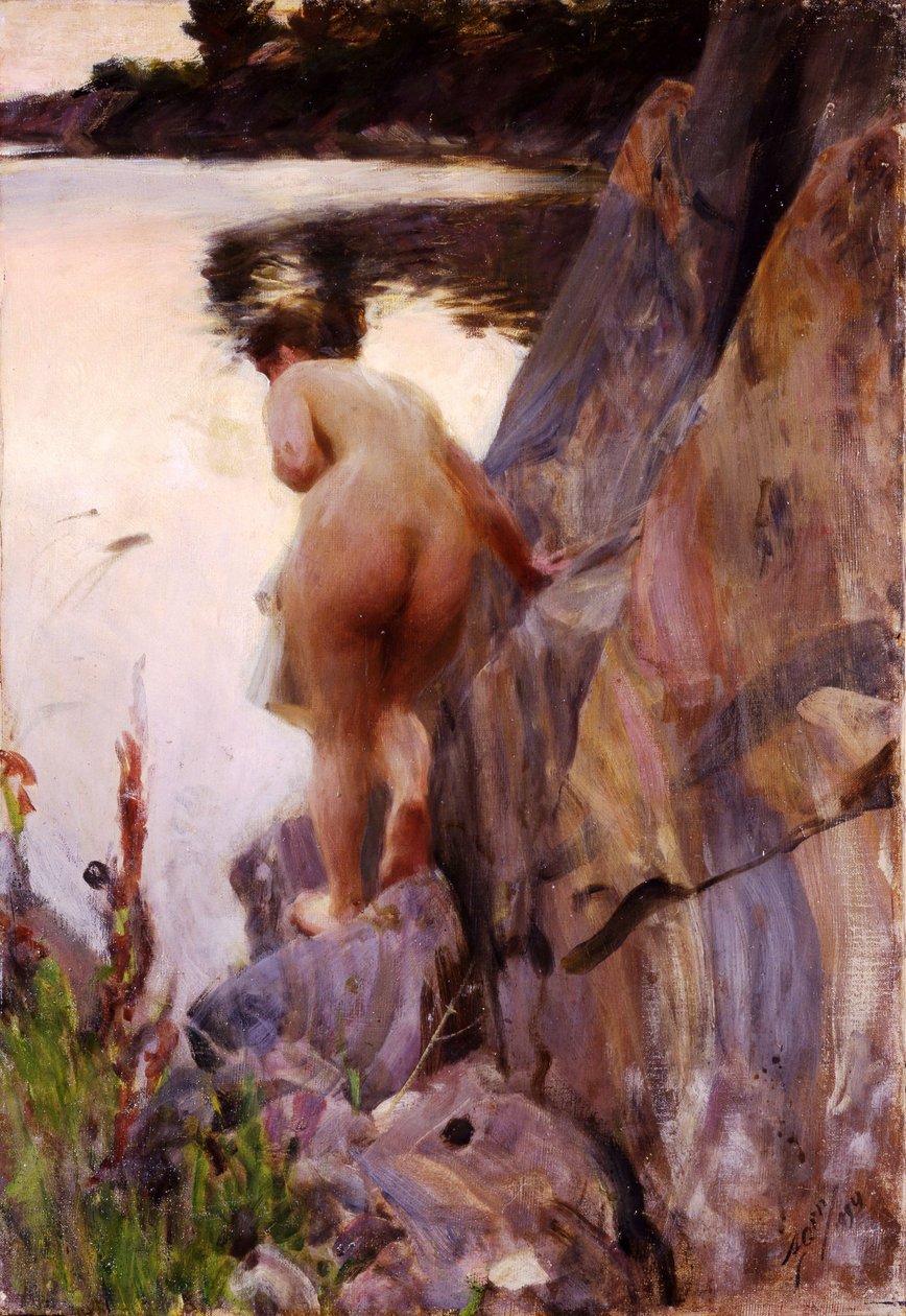Sommerabend av Anders Leonard Zorn