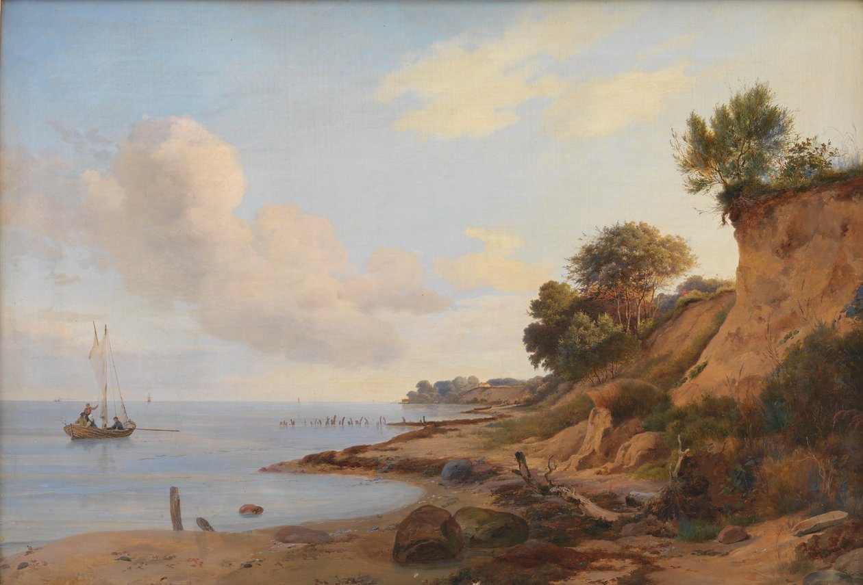 Strandområde nära Tårbæk av Anders Christian Lunde