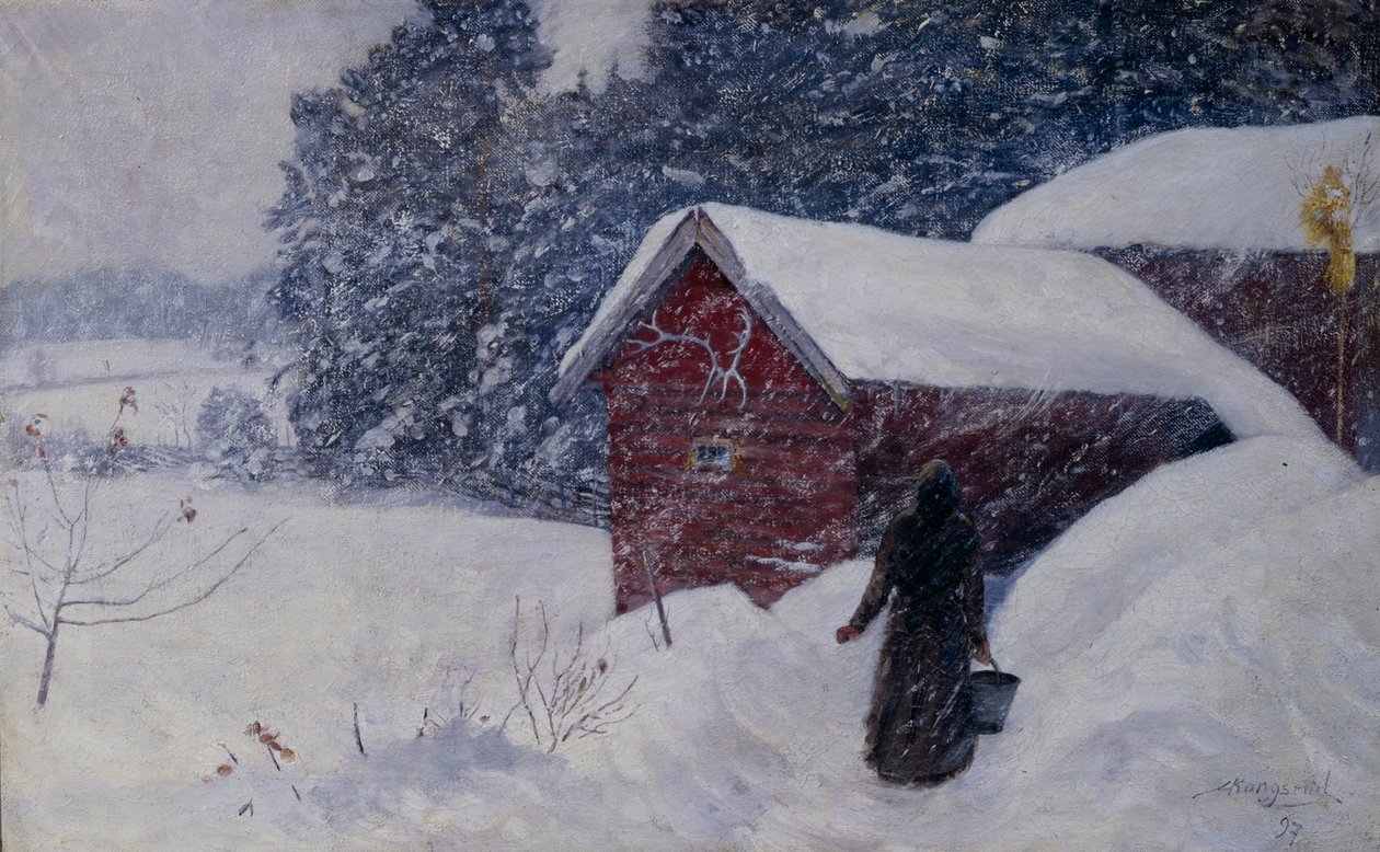 Snöstorm av Anders Kongsrud