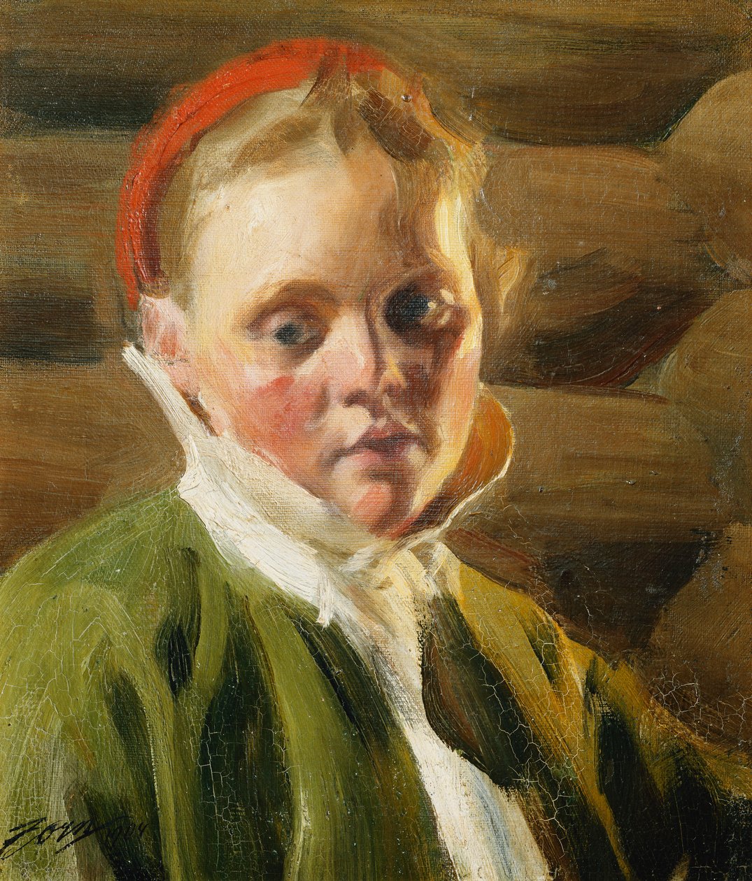 Dalecarlian Girl; Morakulla, 1904 av Anders Leonard Zorn