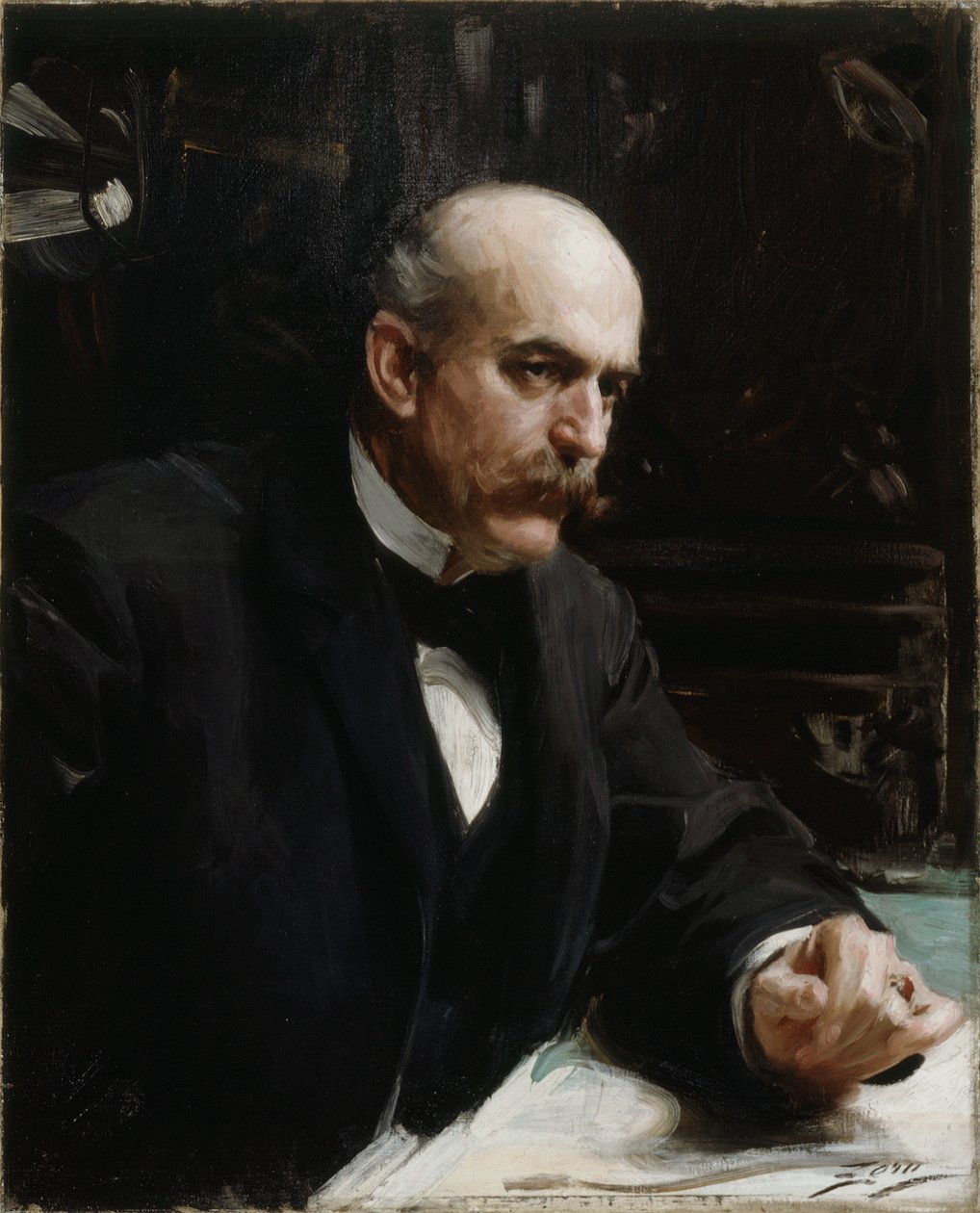 Halsey Cooley Ives av Anders Leonard Zorn