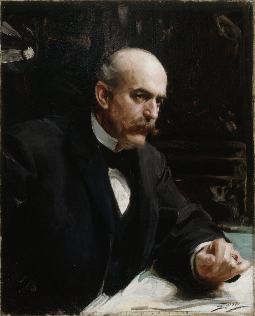 Halsey Cooley Ives av Anders Leonard Zorn