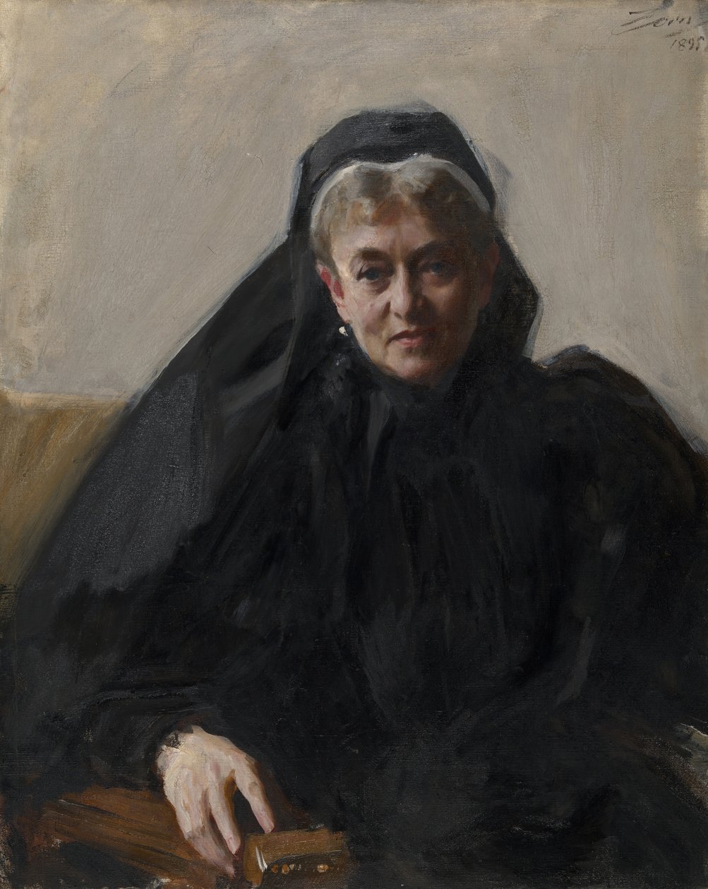 Maria Sheldon Scammon, 1895. av Anders Leonard Zorn