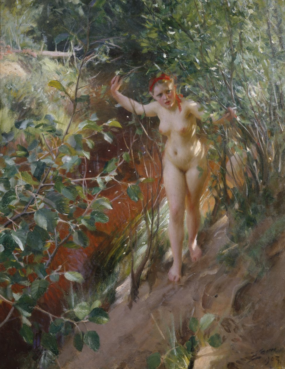 Röd Sand av Anders Leonard Zorn