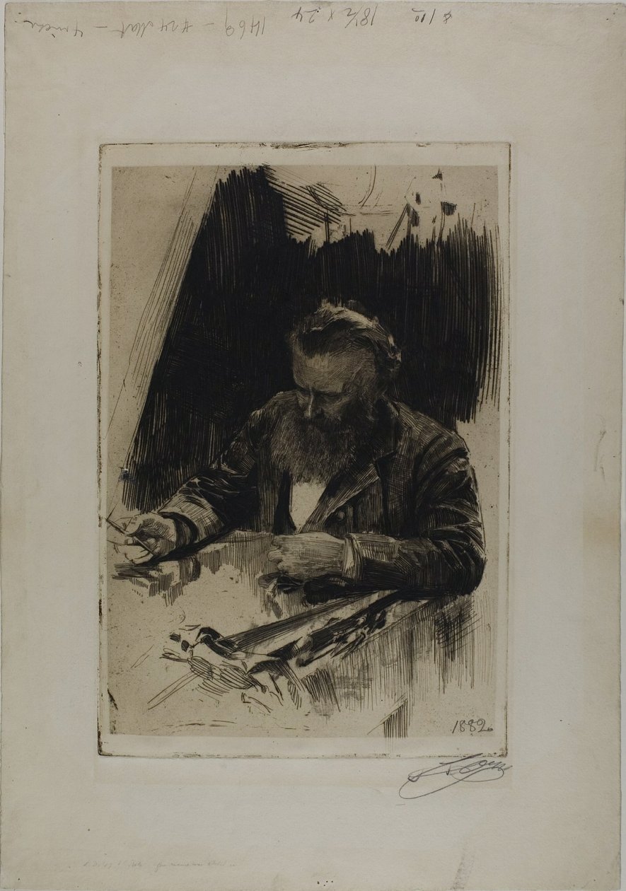 Axel Herman Haig IIIスウェーデン人 av Anders Leonard Zorn