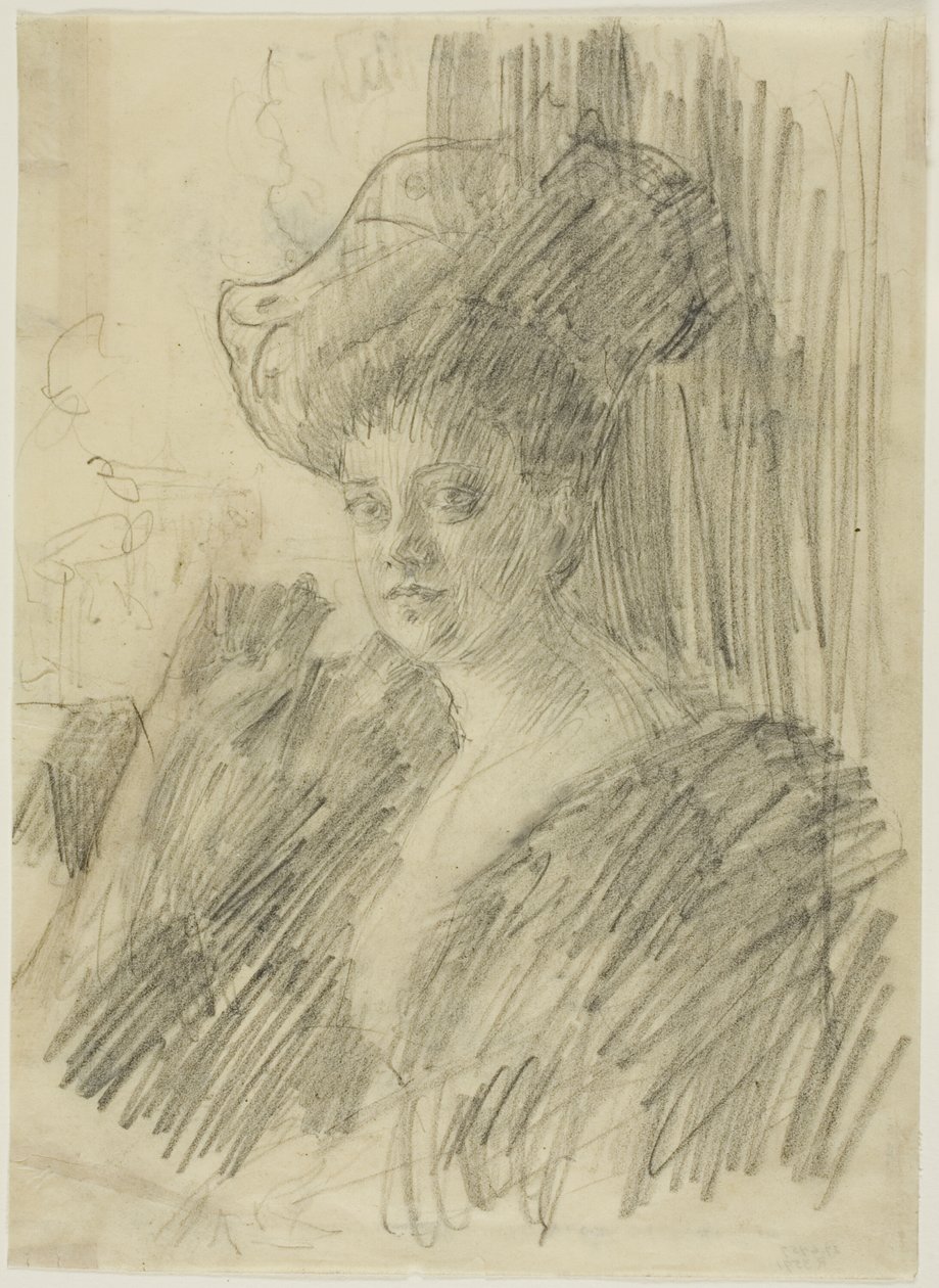 Betty Nansen av Anders Leonard Zorn