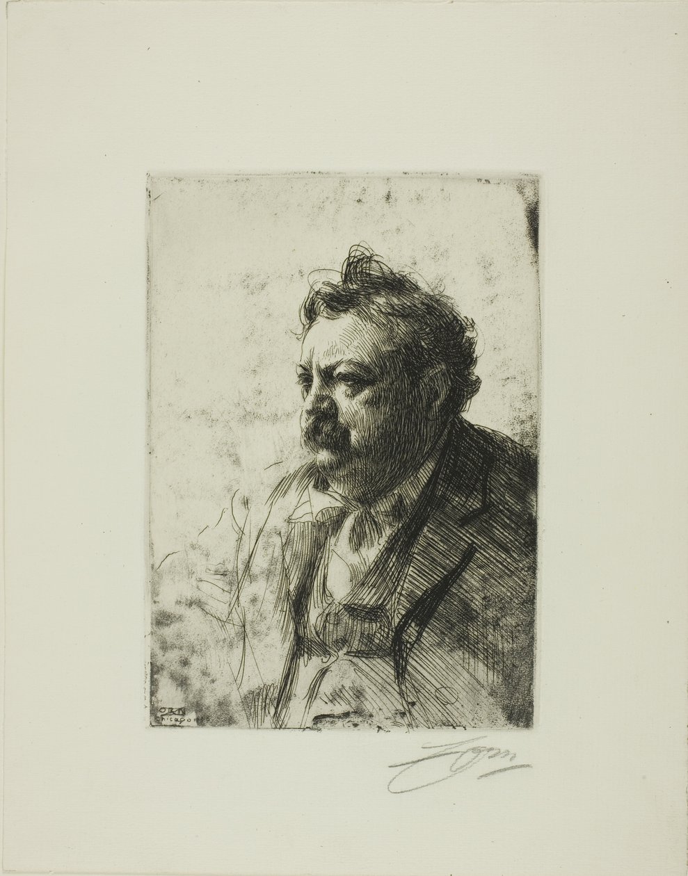 Billy Mason av Anders Leonard Zorn