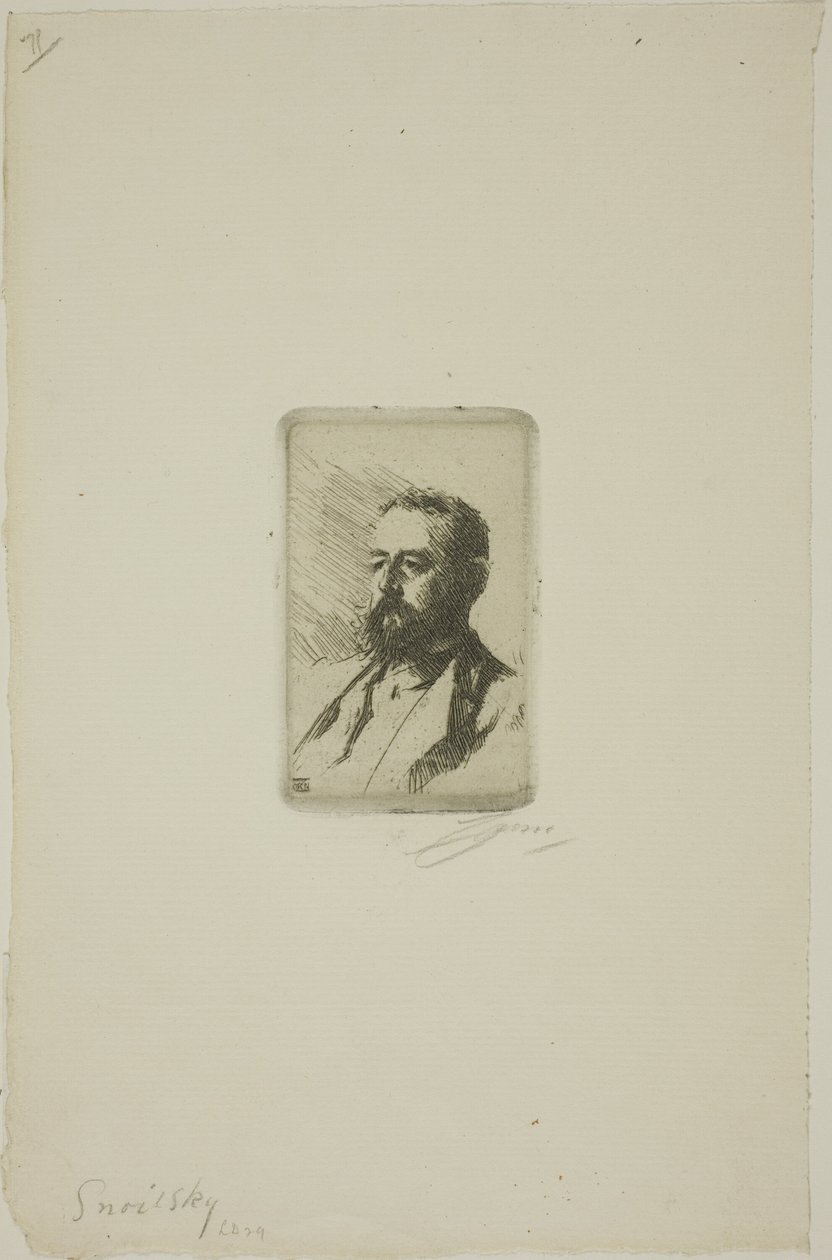 Carl Snoilsky av Anders Leonard Zorn