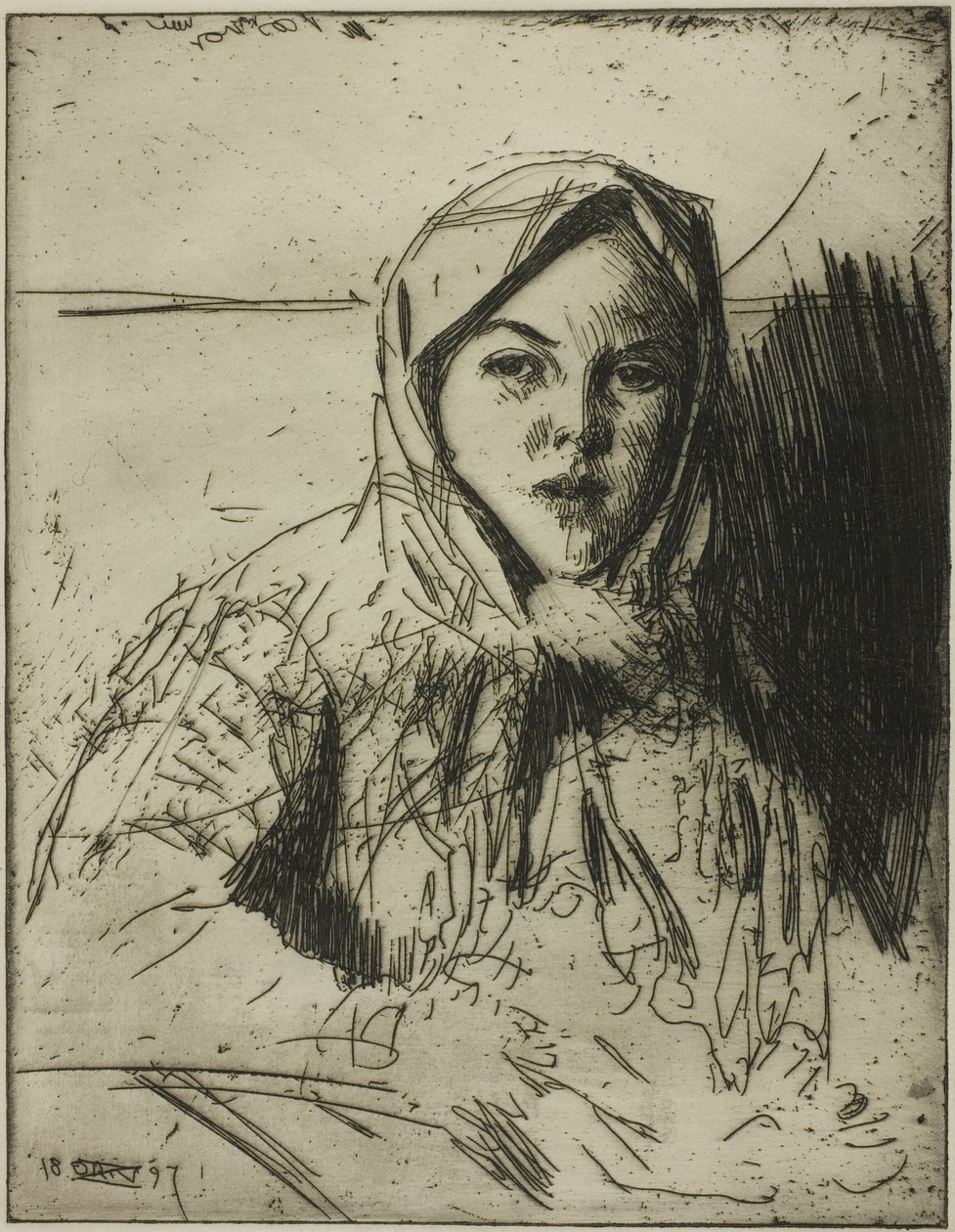 Emma, flicka från Mora av Anders Leonard Zorn
