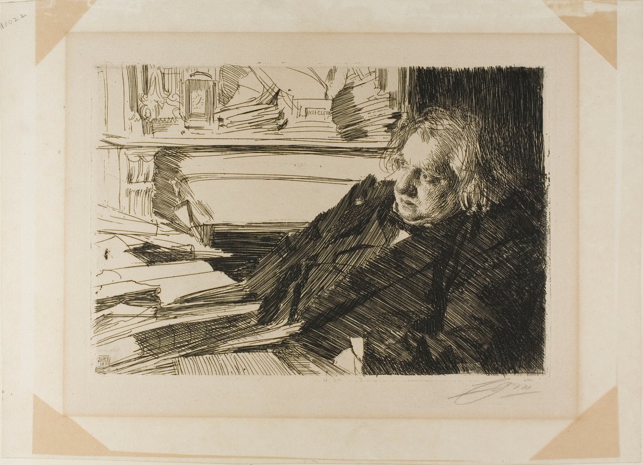 Ernest Renan av Anders Leonard Zorn