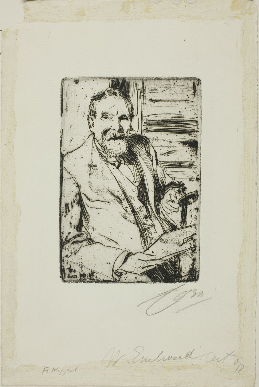 Fredrik Keppel II av Anders Leonard Zorn