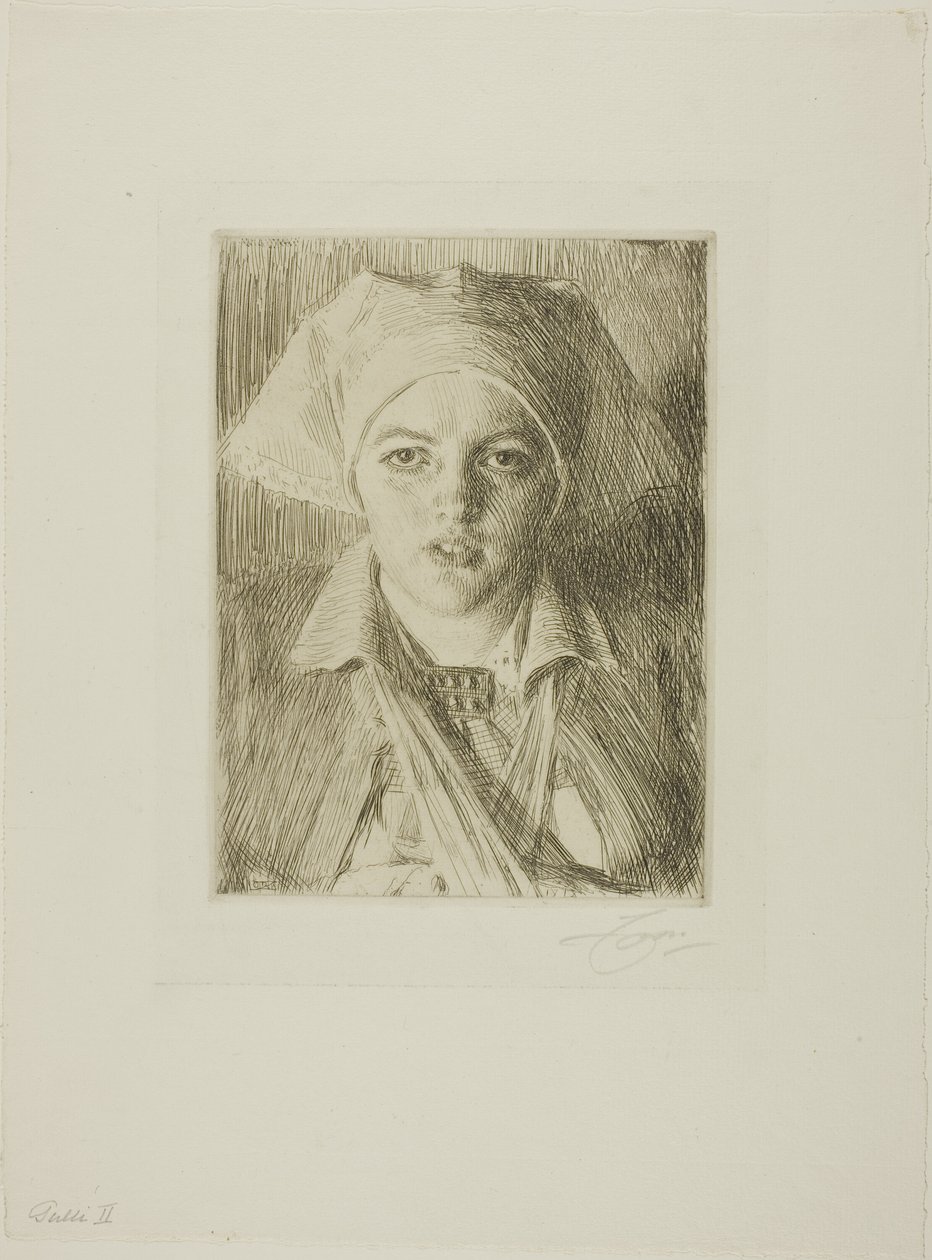 Gulli II av Anders Leonard Zorn