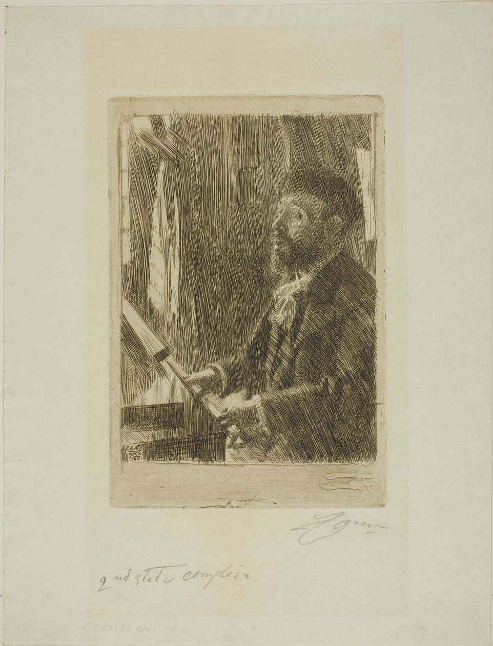 J.B. Faure av Anders Leonard Zorn