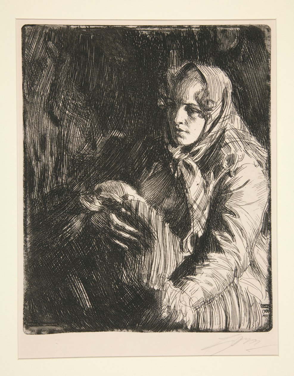 Madonna av Anders Leonard Zorn