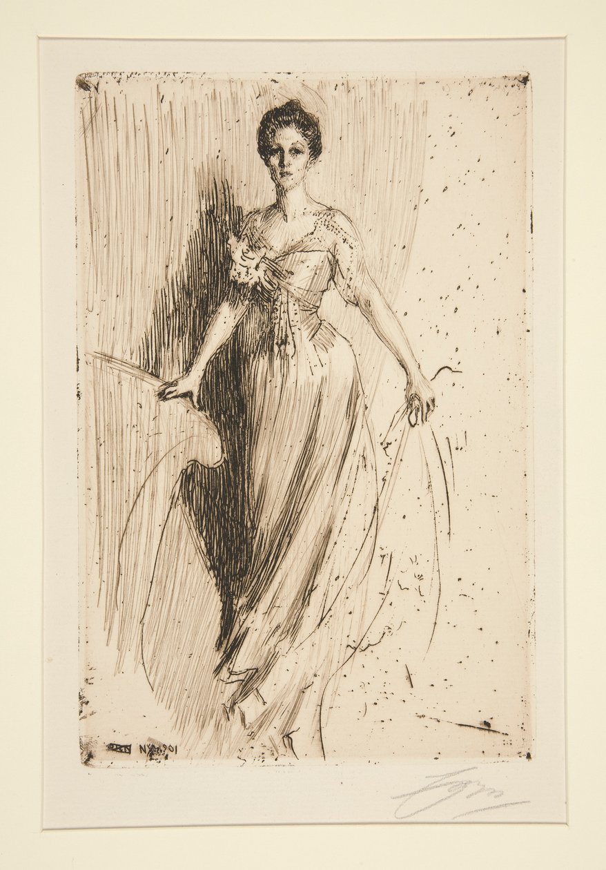Fröken Ludman av Anders Leonard Zorn