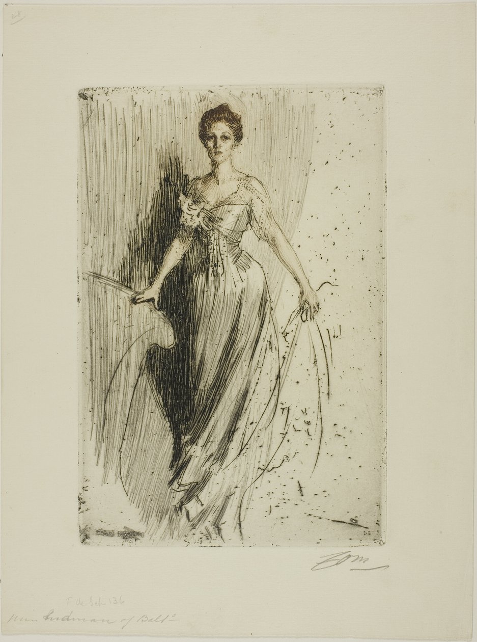 Fröken Lurman av Anders Leonard Zorn