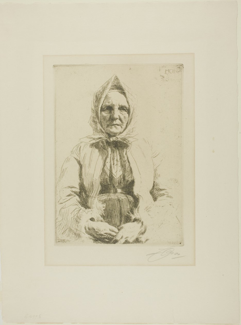 Mona av Anders Leonard Zorn