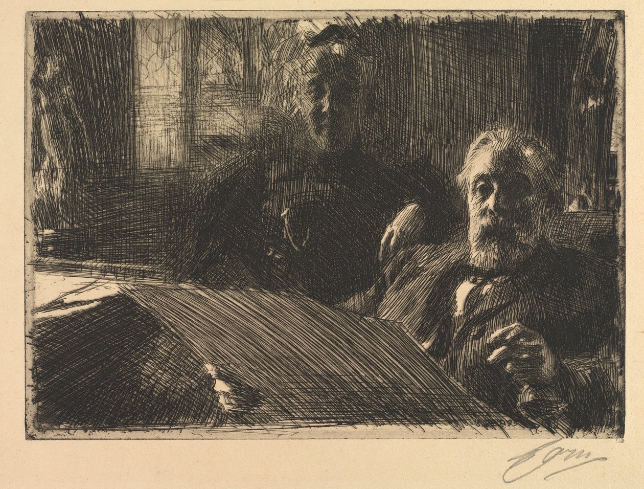 Herr och fru Fürstenberg av Anders Leonard Zorn
