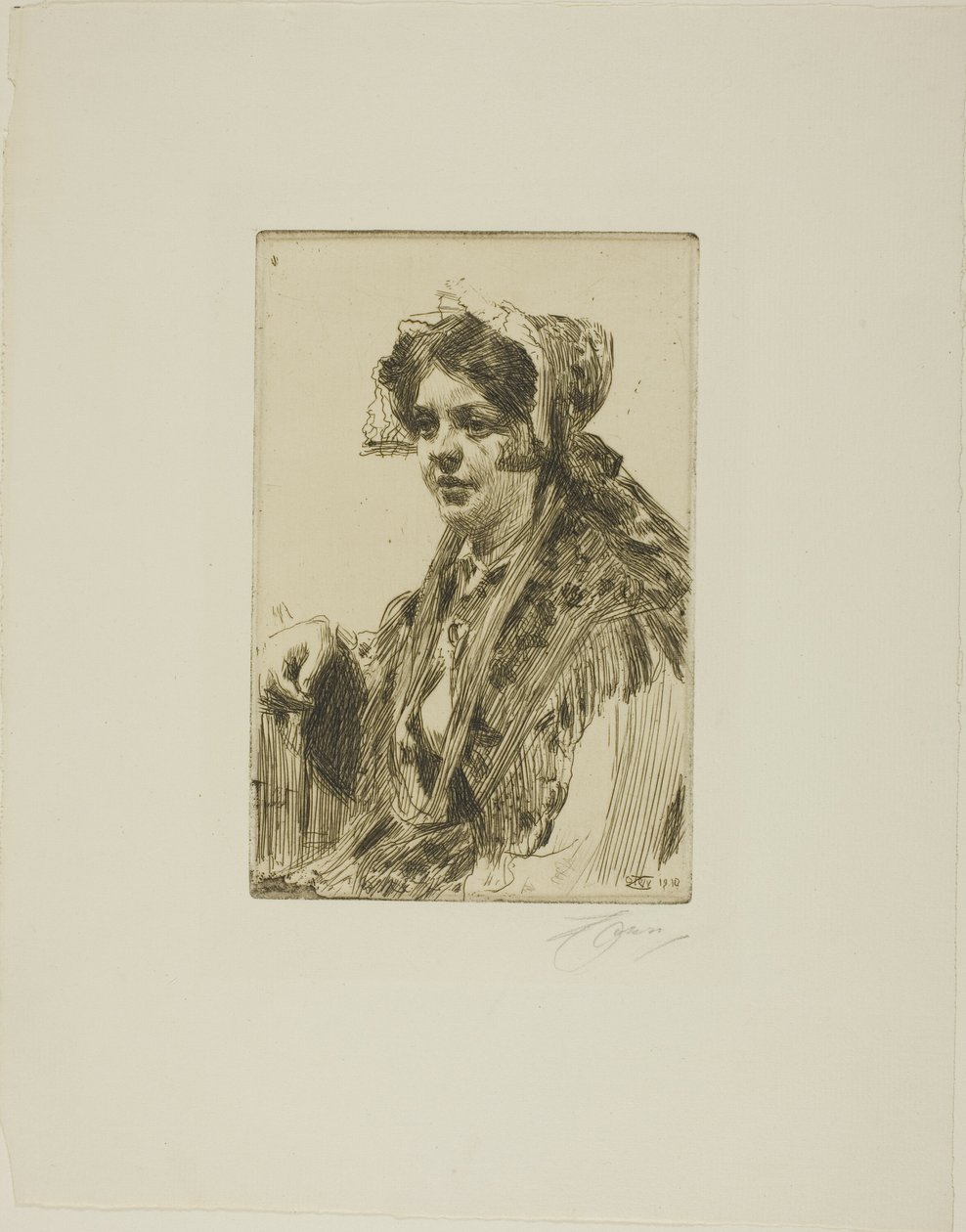 Nåskulla av Anders Leonard Zorn