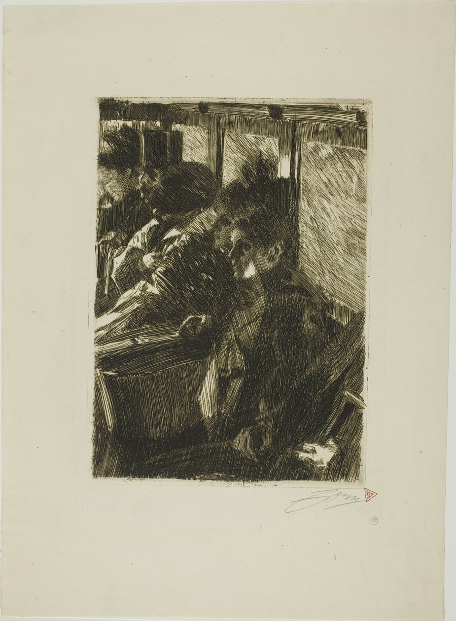 Omnibus av Anders Leonard Zorn