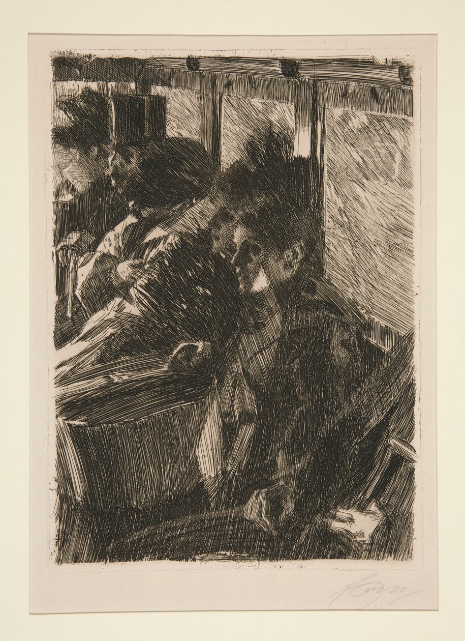 Omnibus av Anders Leonard Zorn