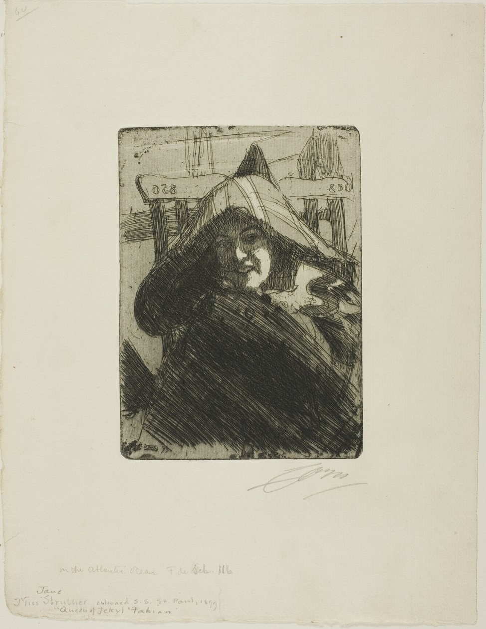 På Atlanten av Anders Leonard Zorn