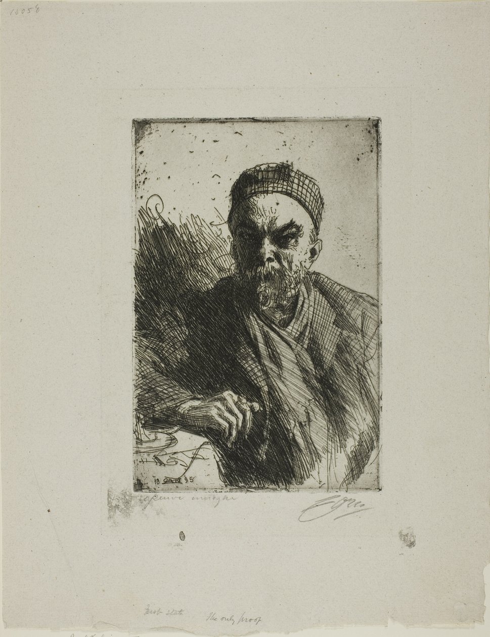 Paul Verlaine II av Anders Leonard Zorn