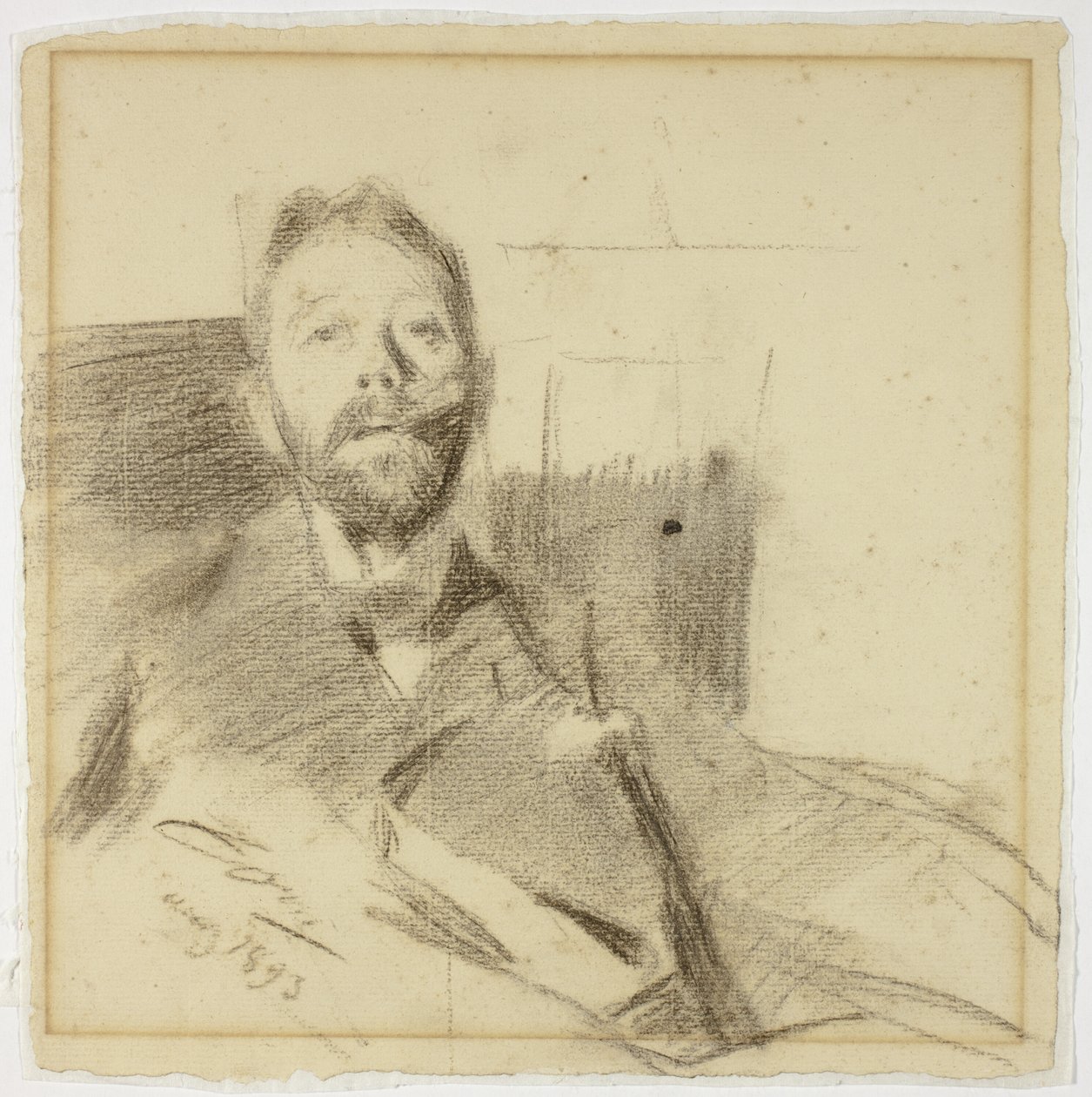 Porträtt av Charles Deering av Anders Leonard Zorn