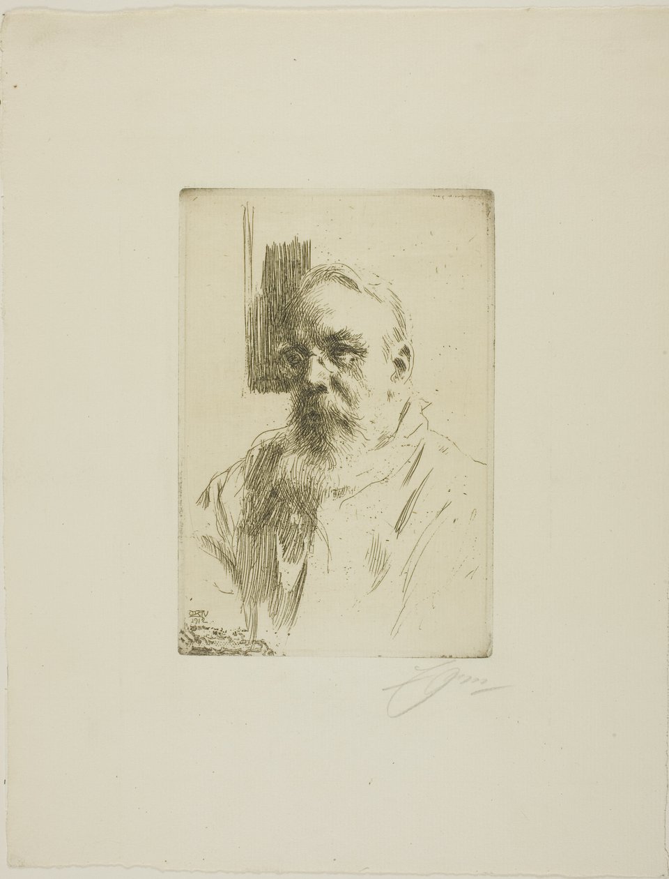 Professor John Berg av Anders Leonard Zorn