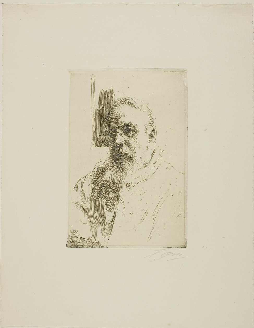 Professor John Berg av Anders Leonard Zorn