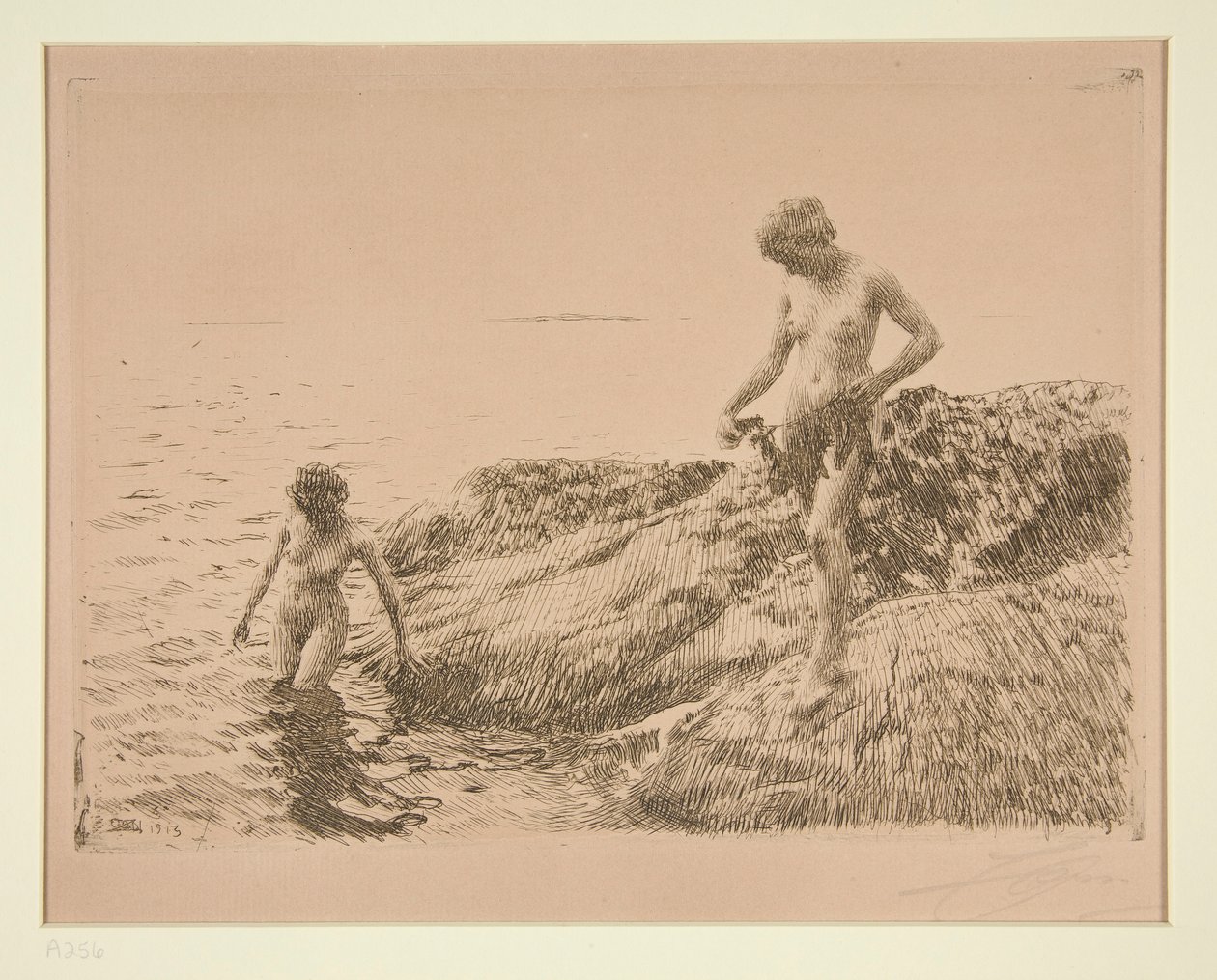 Seaward Skerries av Anders Leonard Zorn