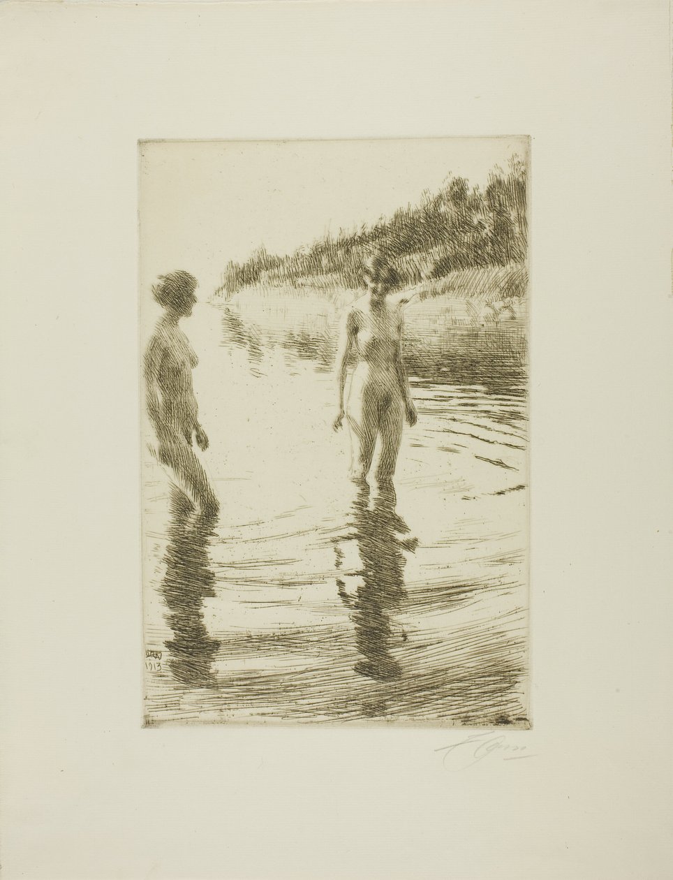 Grund av Anders Leonard Zorn