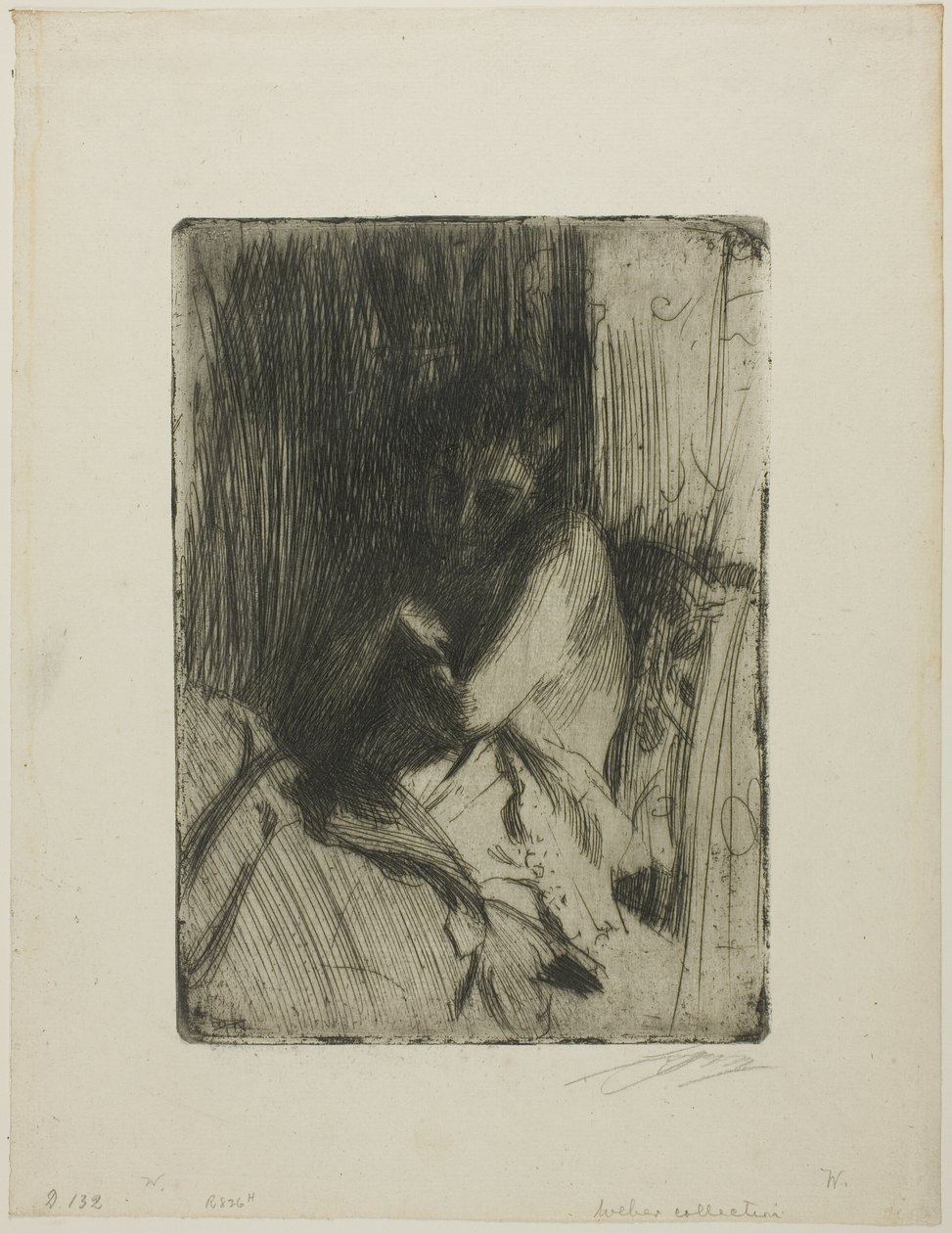 Överraskad av Anders Leonard Zorn